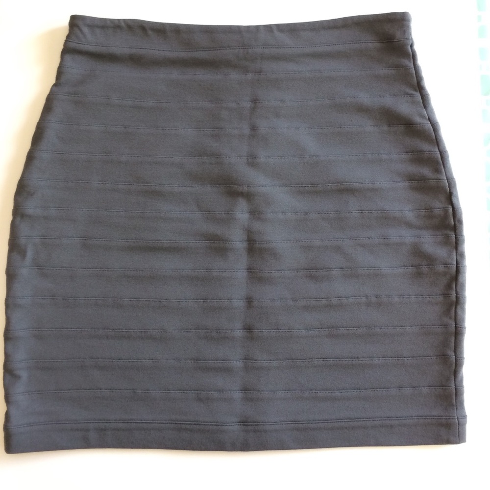 Express Gray bandage skirt